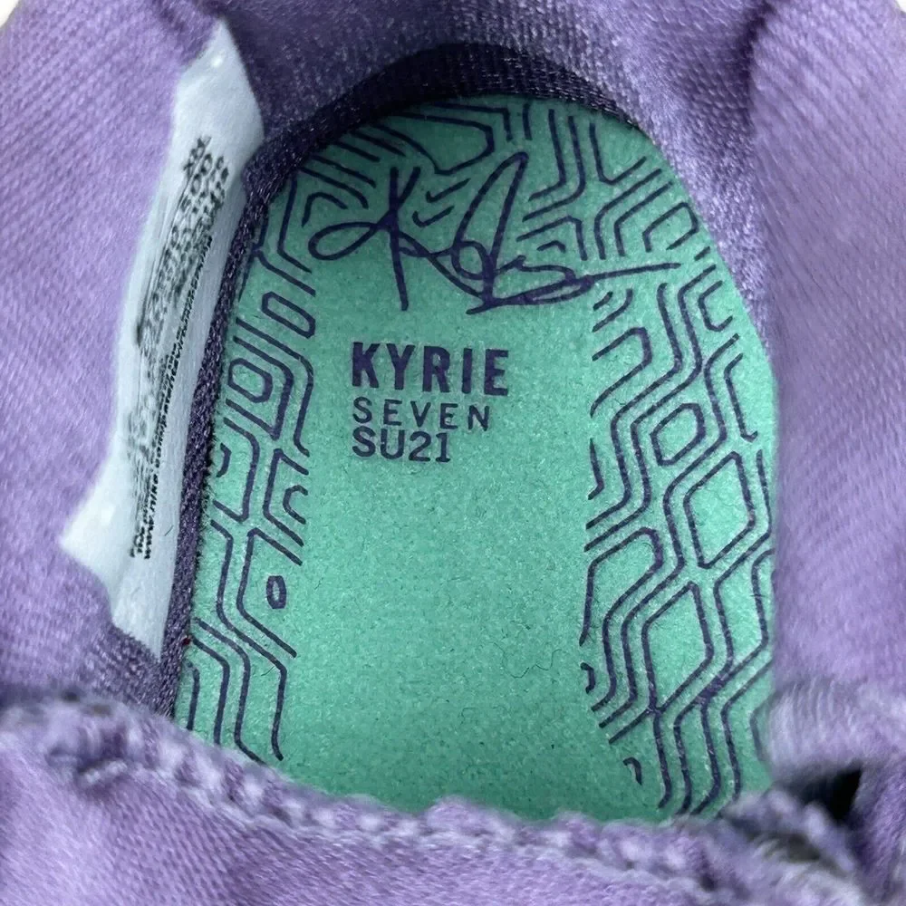 Nike Shoes Toddler 3C Kyrie 7 Daybreak Basketball Fire Swoosh Sneaker CT4980-500